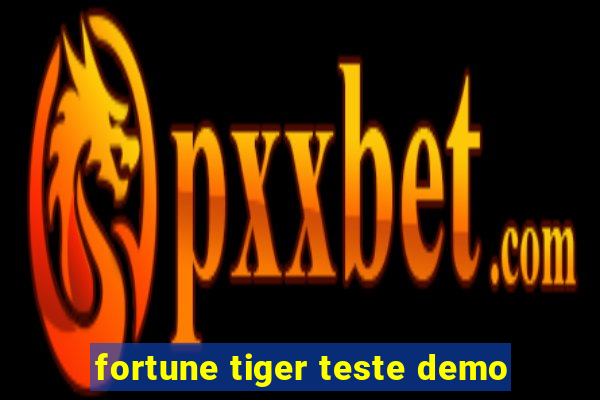 fortune tiger teste demo